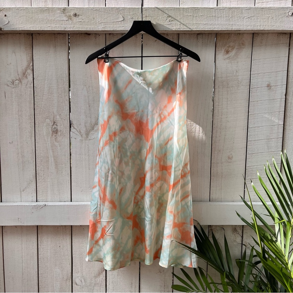 Vestique Tie-Die Midi Skirt